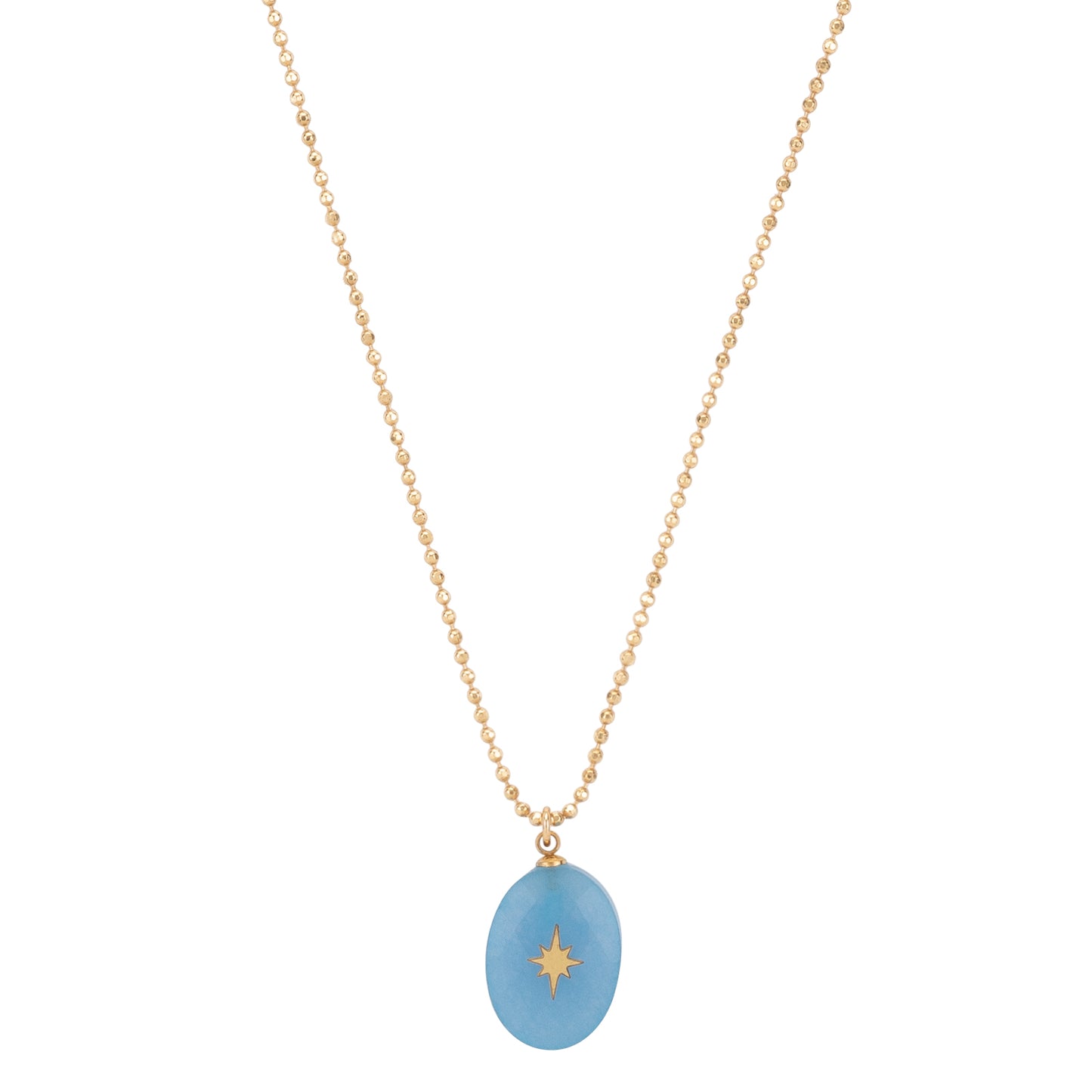 Blue Star Necklace