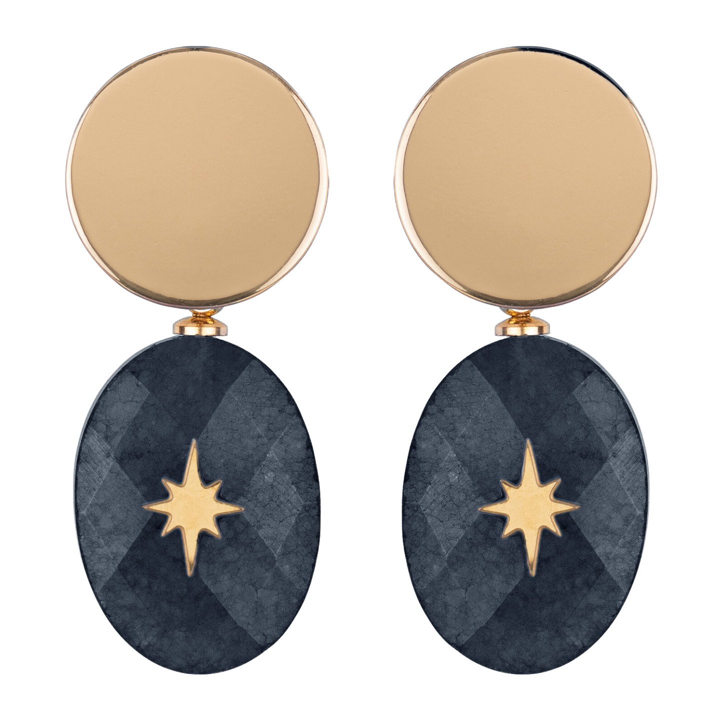 Black Star Earring