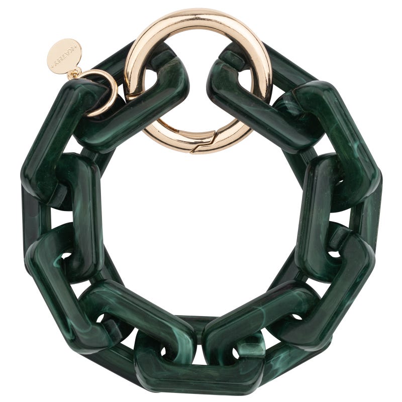Daniele Smaragdgrün Marmoriert Bracelet