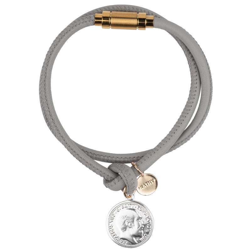 St. Tropez Armband Grau