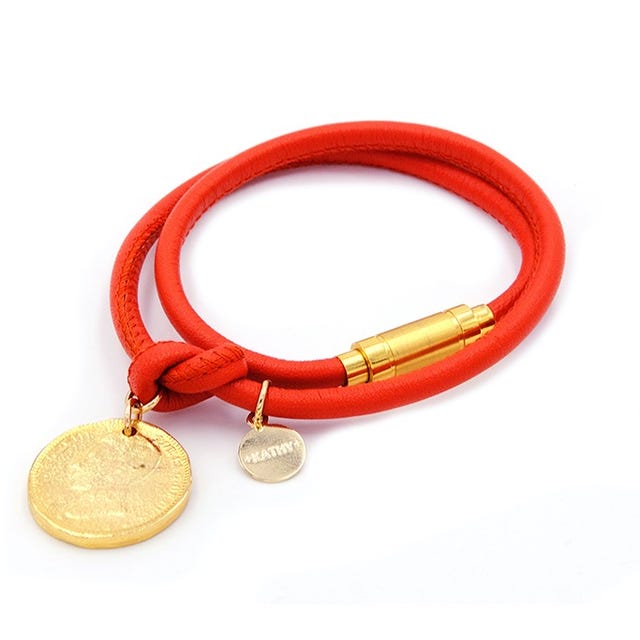 Celeste Orange Armband