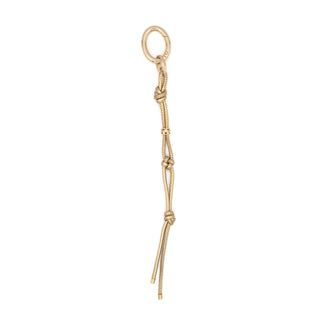 Alix Leder Schlüsselanhänger Leder Gold