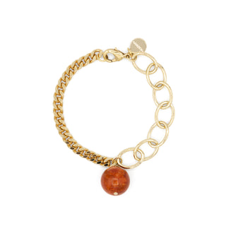 Lia Armband Koralle Gold