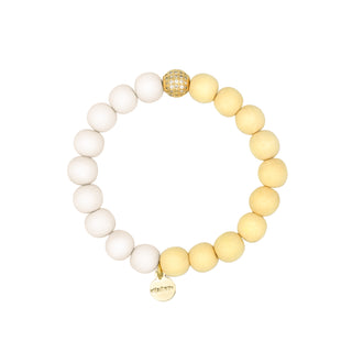 Rachel Color  Holzperle Kristallarmband