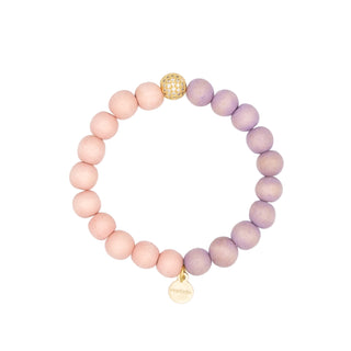 Rachel Color  Holzperle Kristallarmband