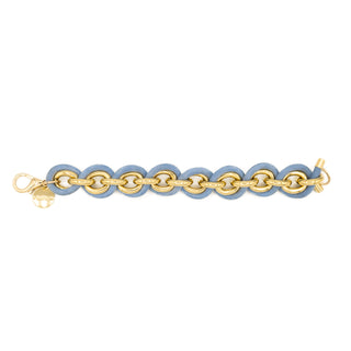 Sun Blau Lederarmband