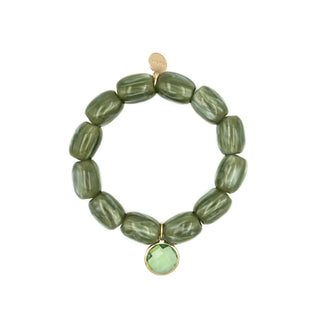 Linn Oliv Stone Bracelet
