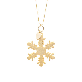 Floconne Halskette Schneeflocke