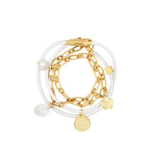 Mix & Match Bracelet weiß