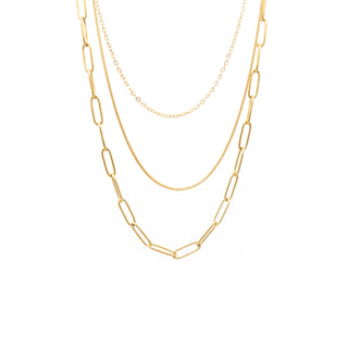 Élise Layered Gold Kette