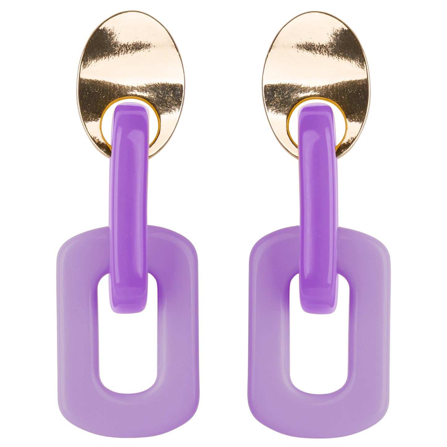 Daniele Purple Earring