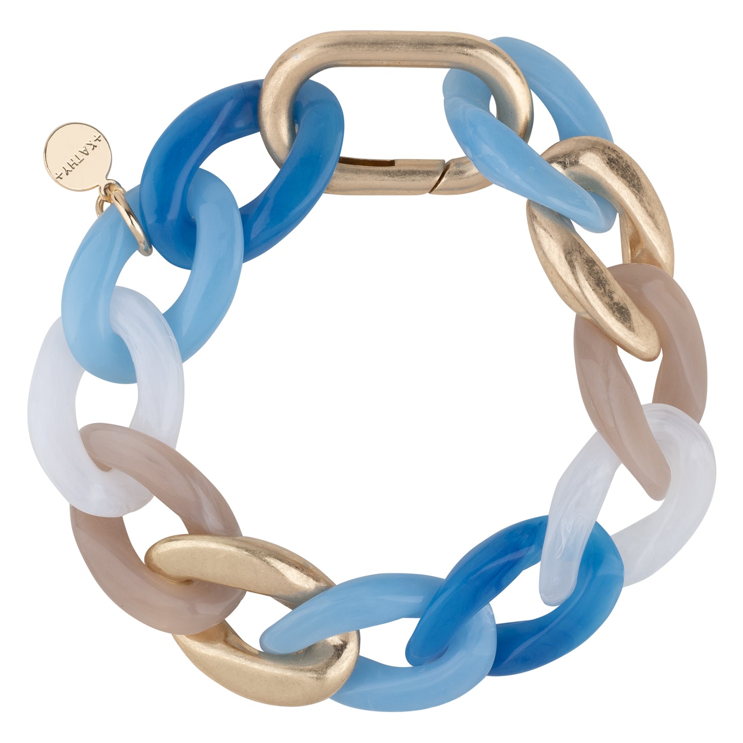 Kathy Mixed Blue Bracelet