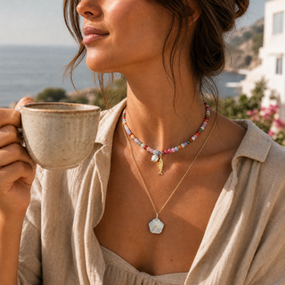 Dolce Mare Beaded Kette