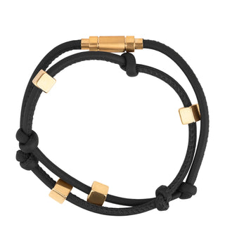 Roxanne Lederarmband Gold
