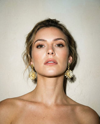 Fleur Ohrringe Gold