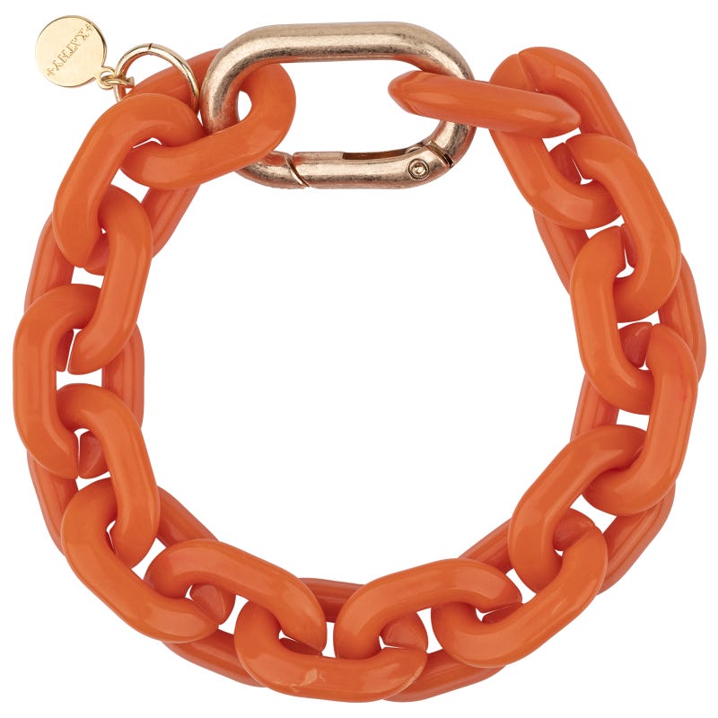 Alice Orange Armband