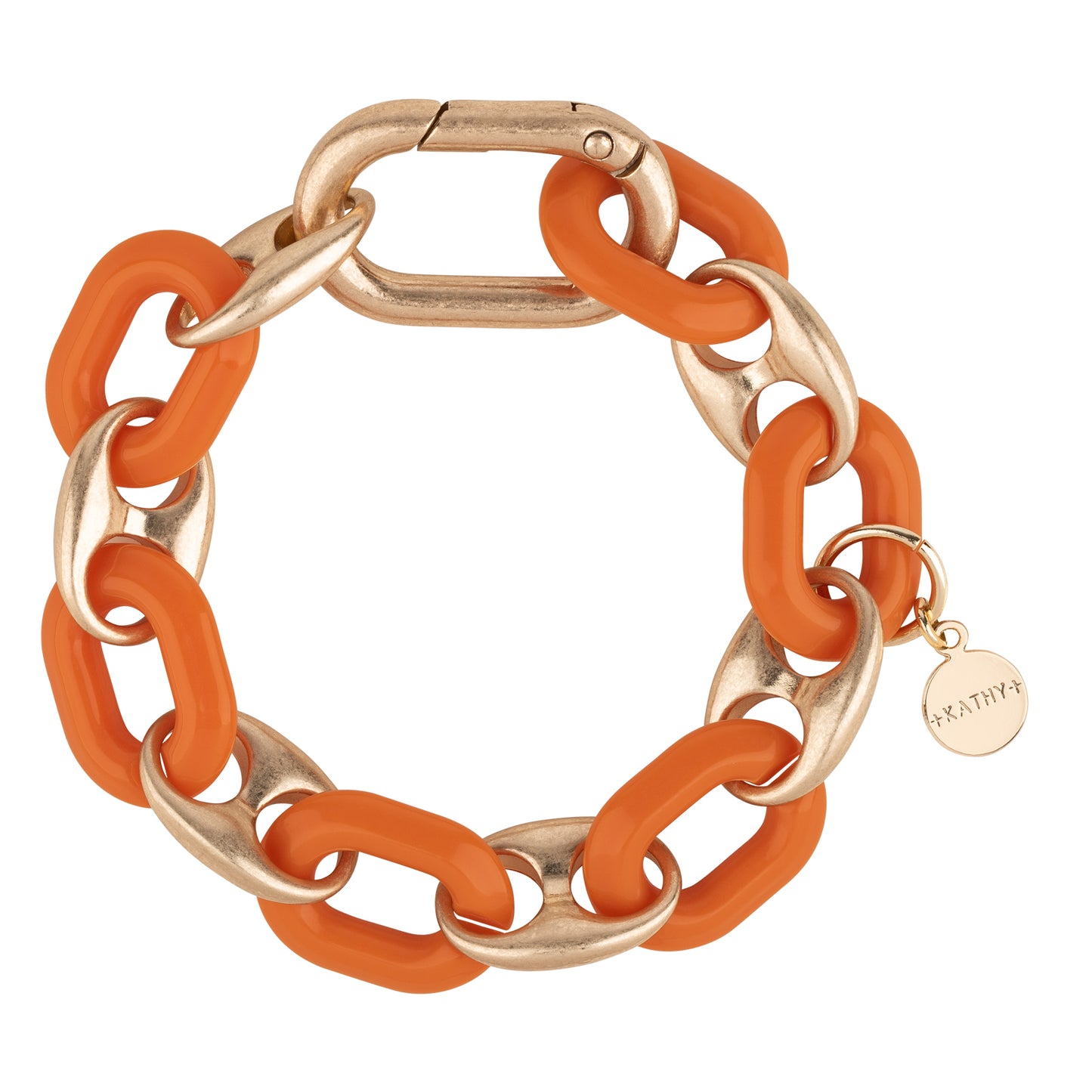 Michelle Orange Bracelet