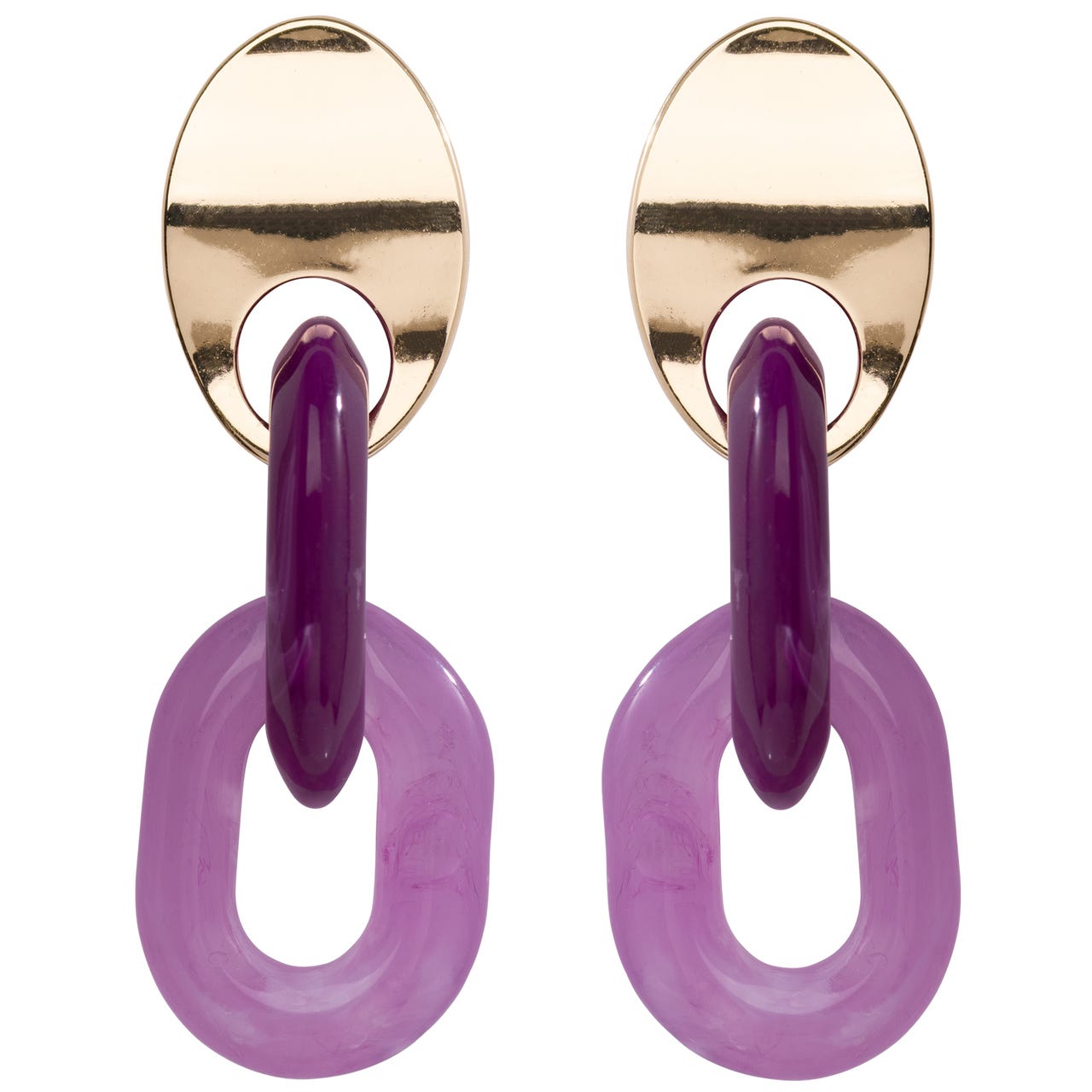 Alice Purple Earring