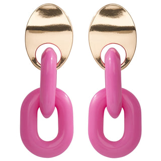 Alice pink earrings